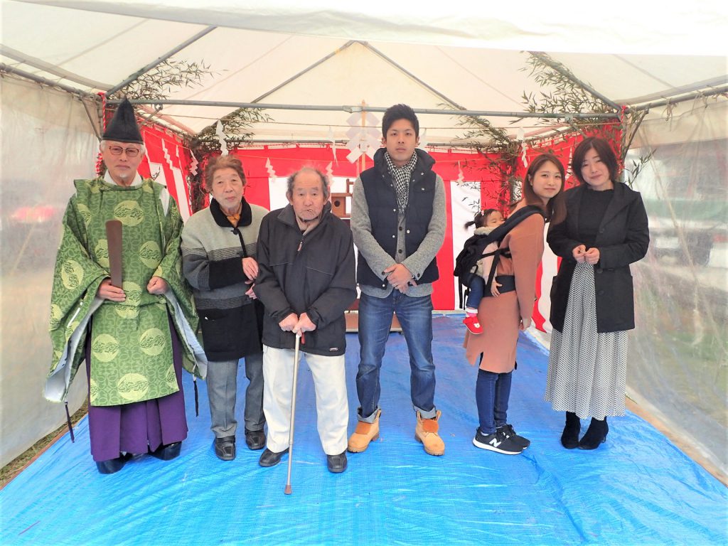 福井市　S様邸地鎮祭を行いました。