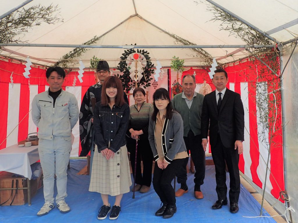 鯖江市　Ａ様邸　地鎮祭を行いました！